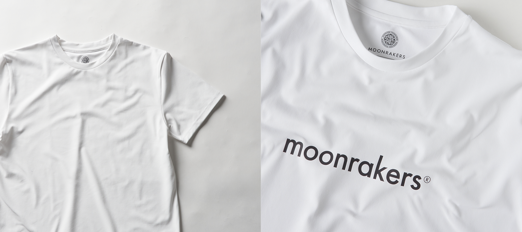 「MOON-TECH®」 ホワイトTシャツ・ロゴTシャツ 再入荷のお知らせ