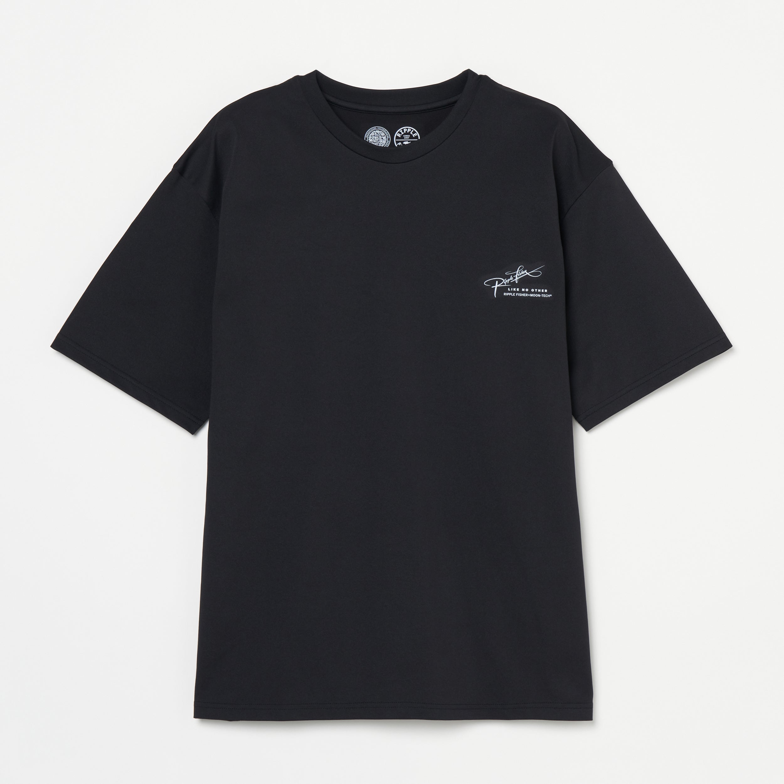中*エ様 リップルフィッシャー 2022 RFデザインTシャツ XL ホワイト RF MOON‑TECH® T-shirts（Collaboration with Ripple Fisher
