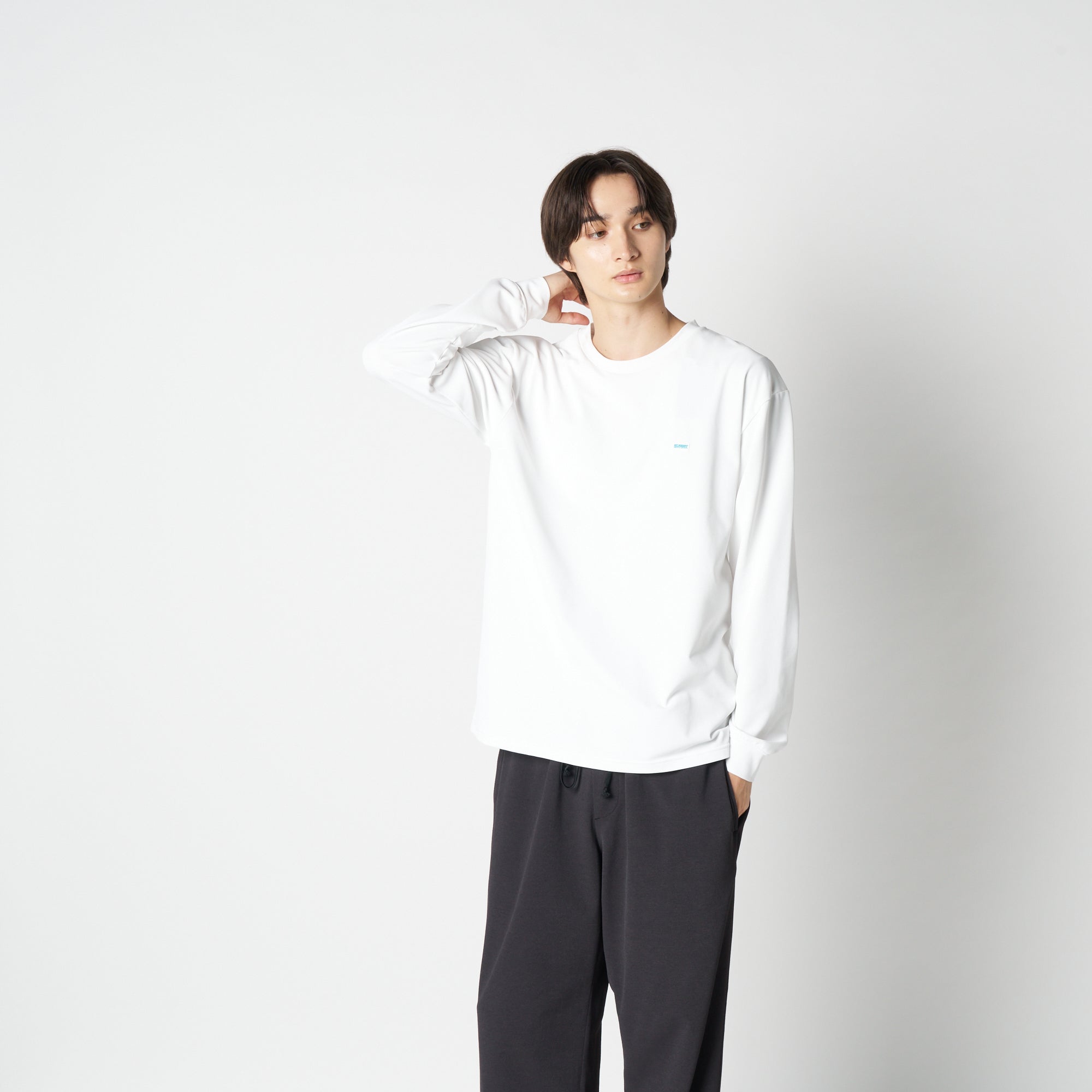 ELNEST MOON L/S TEE (Collaboration with ELNEST CREATIVE ACTIVITY)