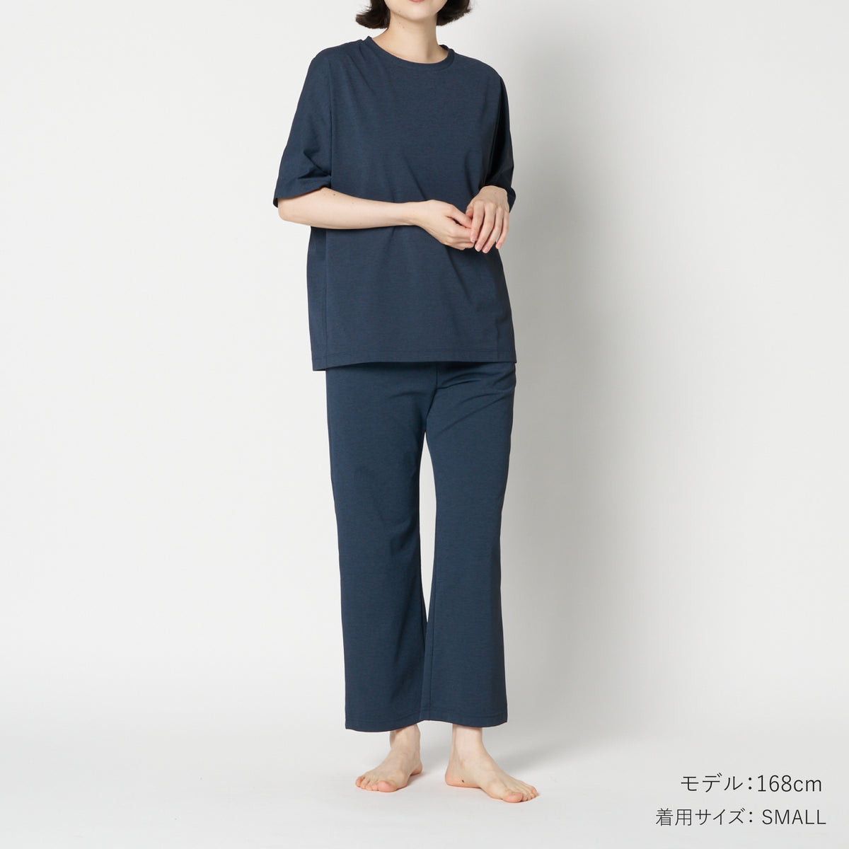 ムーンテックナチュール チルウェア ドルマンTシャツ 5分袖