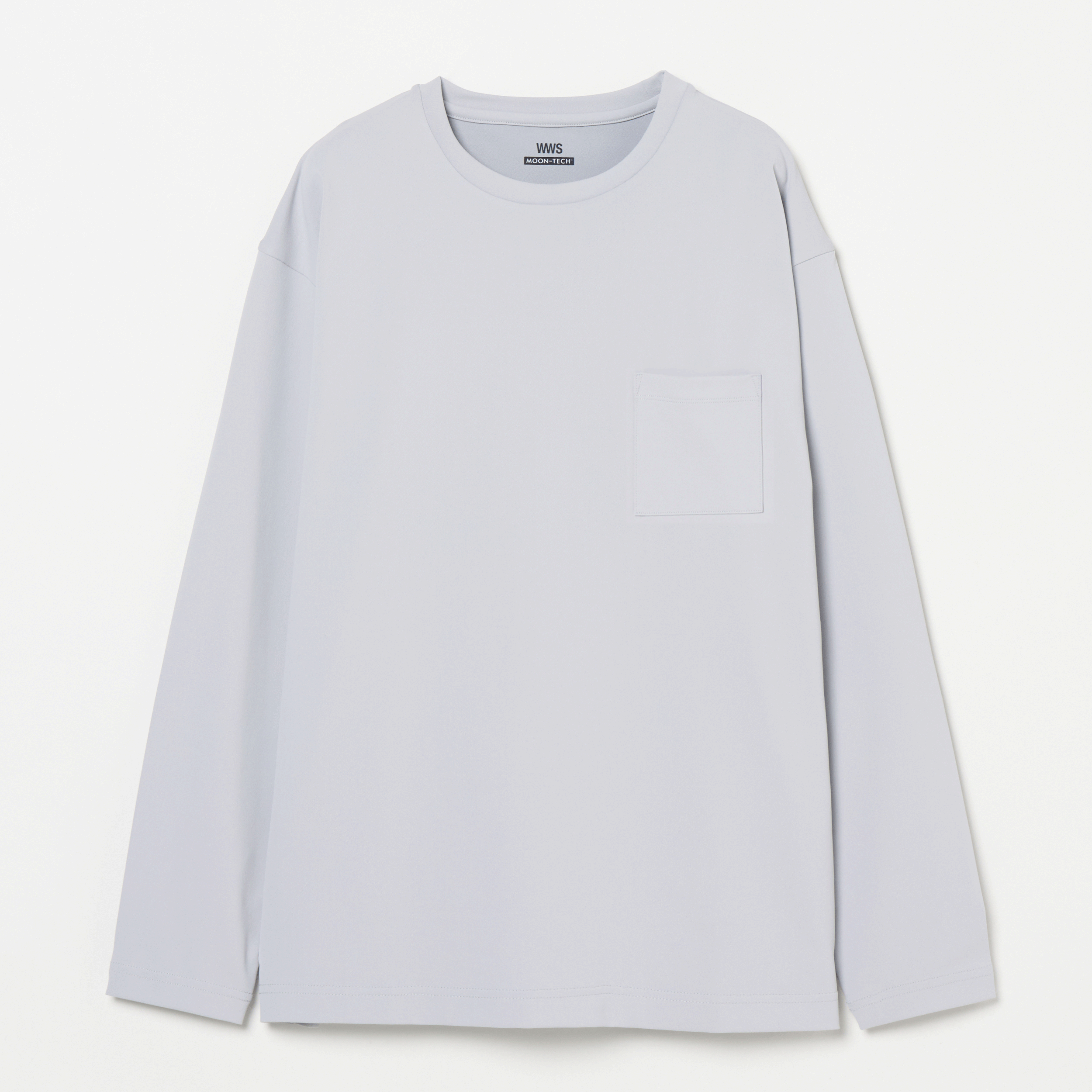 MOON-TECH®オーバーサイズポケットロングスリーブT(Collaboration with WWS)