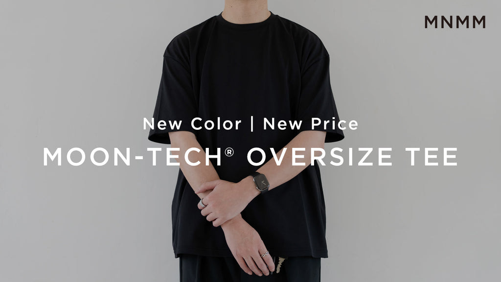 ムーンレイカーズ ムーンテックオーバーサイズTシャツ MNMM 黒 ブラック ムーンテック OVERSIZE TEE（Collaboration with MNMM