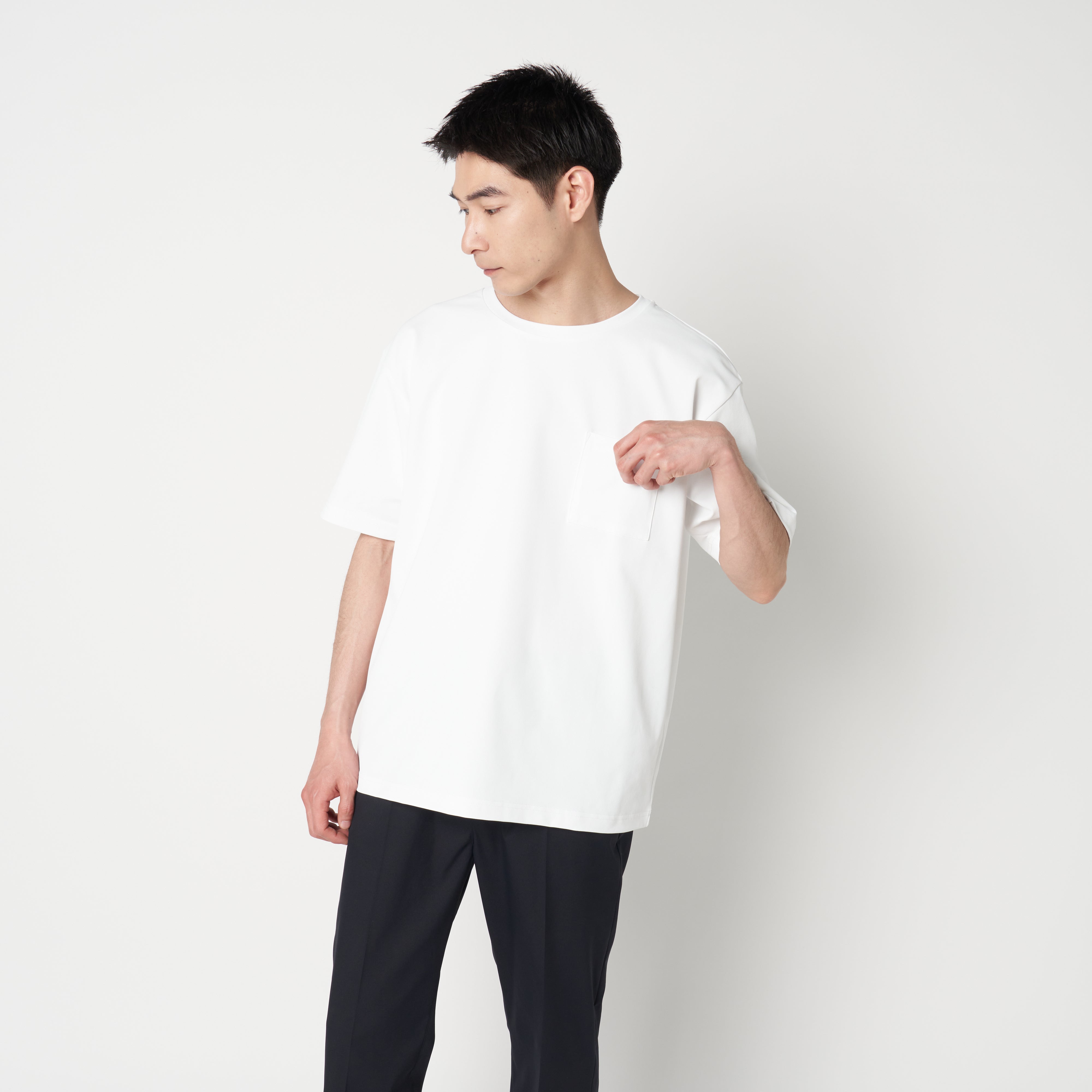 MOON-TECH®オーバーサイズポケットT（Collaboration with WWS）