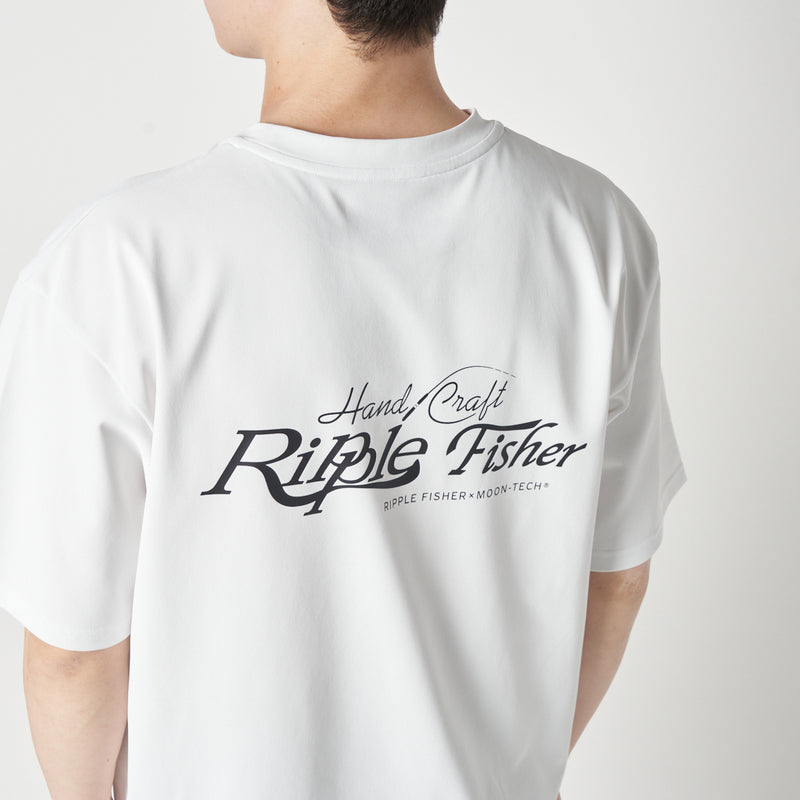 リップルフィッシャー Tシャツ Lsize ホワイト RippleFisher オリジナル Tシャツ リップルフィッシャー 2023