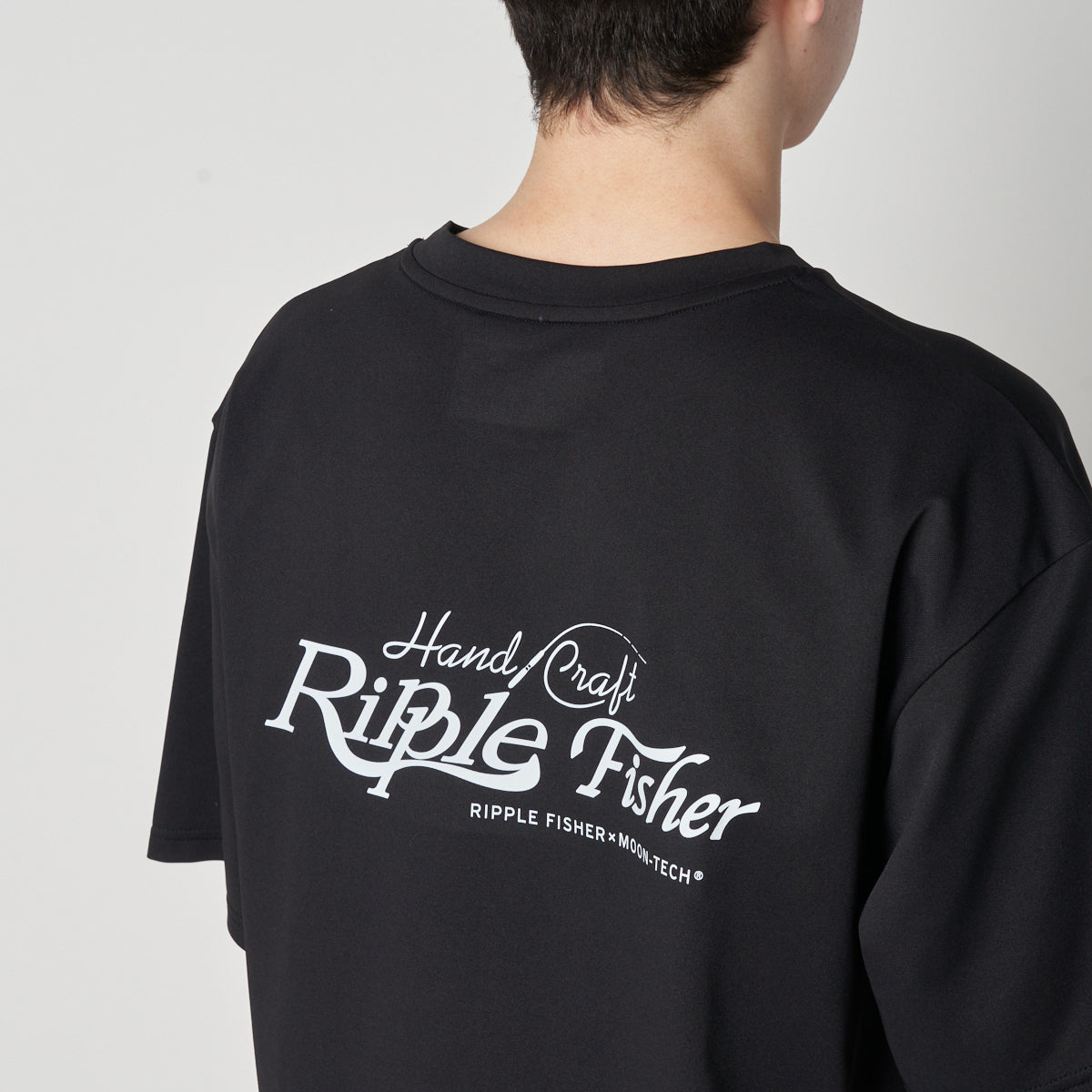 Ripple Fisher ロングスリーブ Tシャツ ブラック リップルフィッシャー ヘビーウエイト ロングスリーブTシャツ