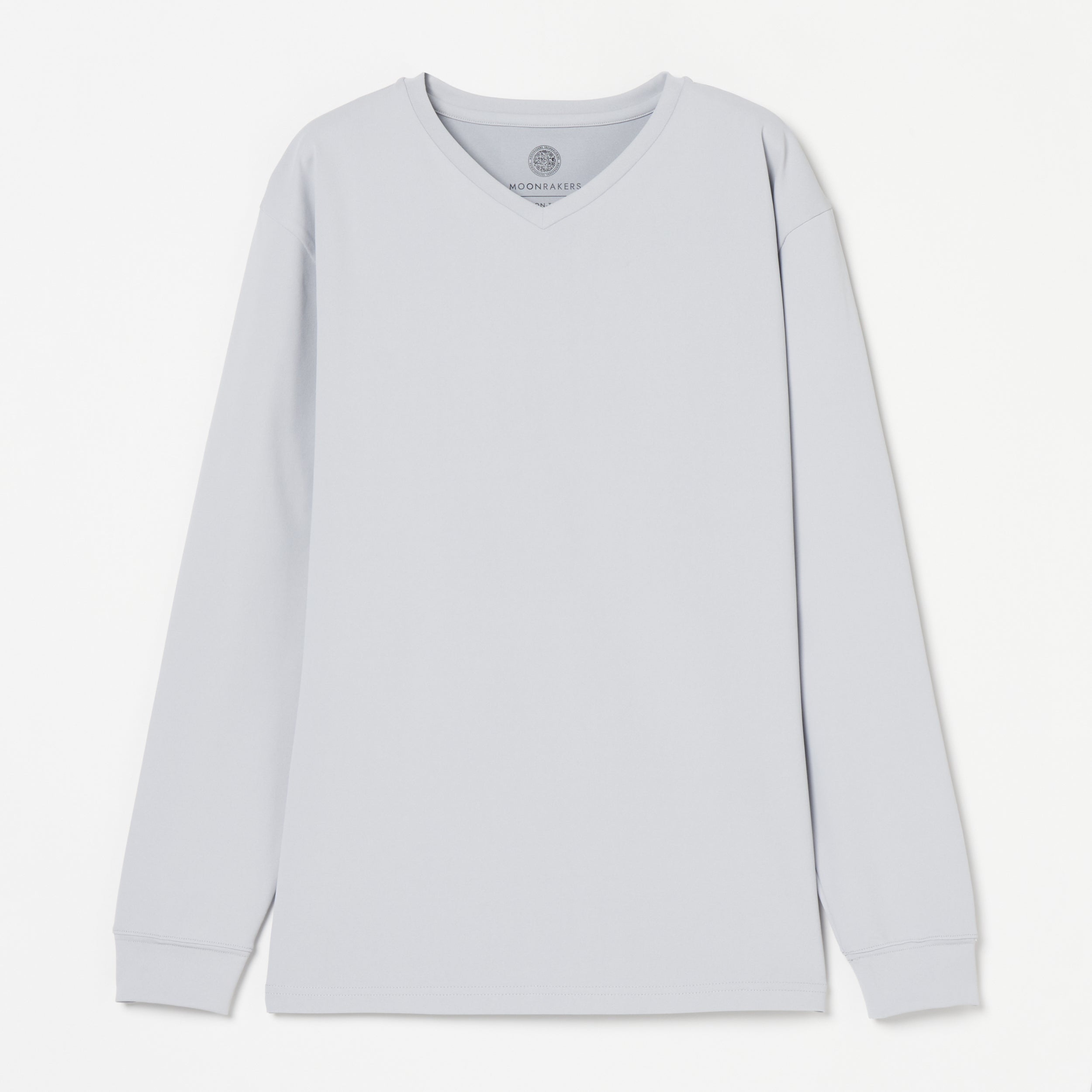 ムーンテック  Vネック ロングスリーブ Tシャツ