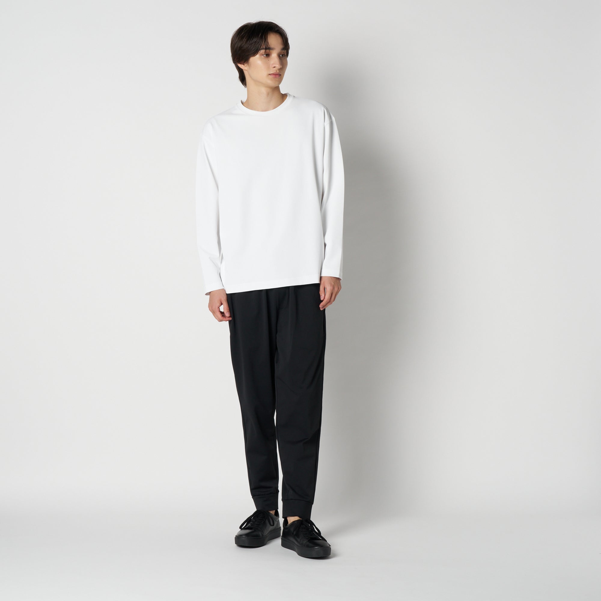 MOON-TECH® Oversized Long-Sleeve T-Shirt (Collaboration with WWS)