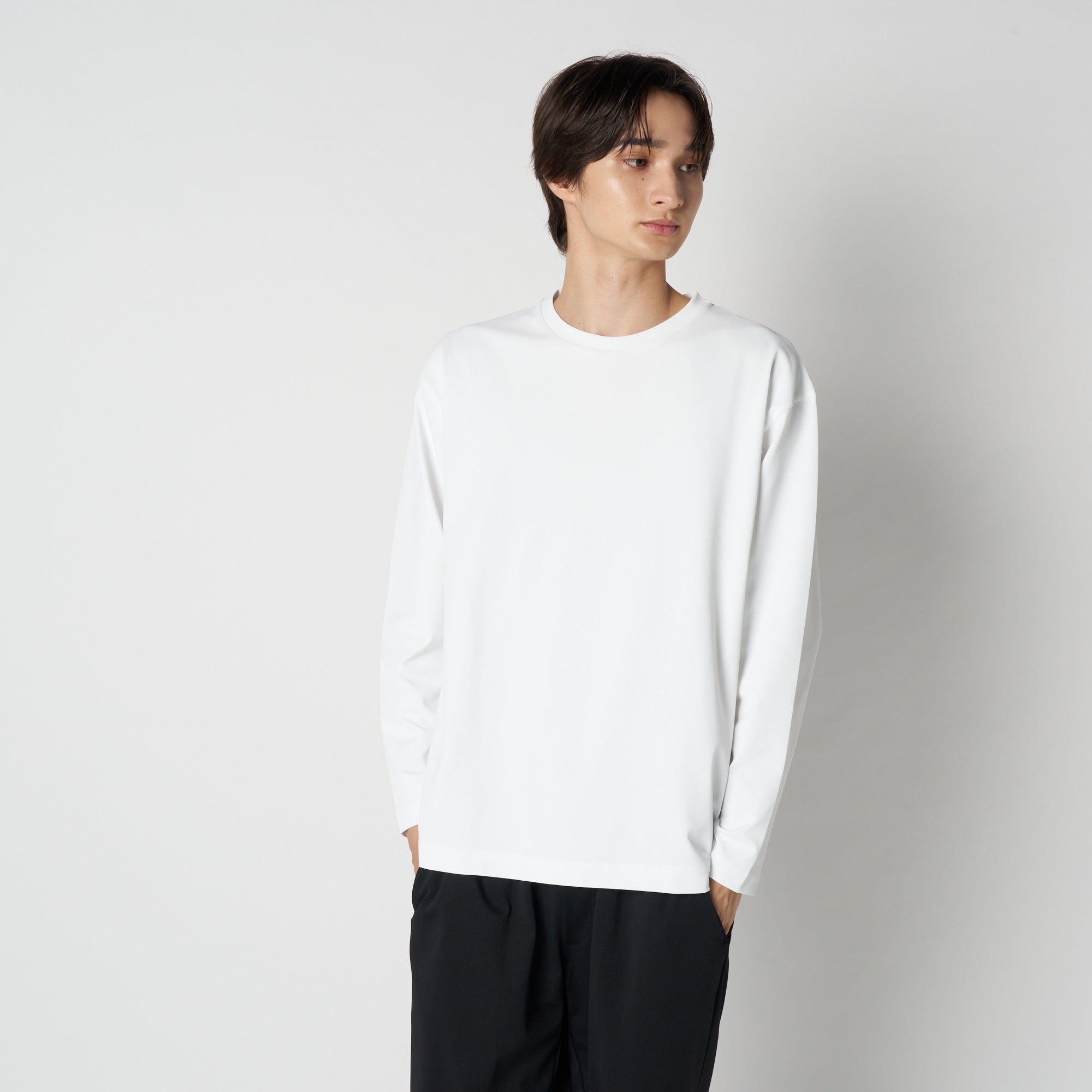 MOON-TECH® Oversized Long-Sleeve T-Shirt (Collaboration with WWS)