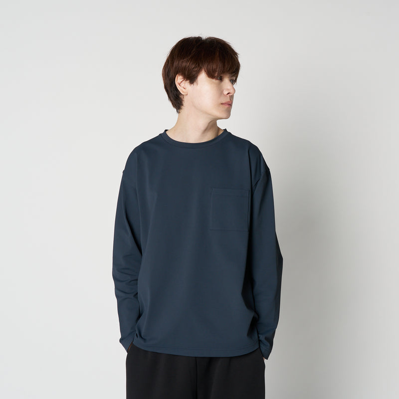 MOON-TECH®オーバーサイズポケットロングスリーブT（Collaboration with WWS）