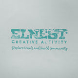 ELNEST × GREENable MOON TEE -for the trails we walk-（Collaboration with ELNEST CREATIVE ACTIVITY）