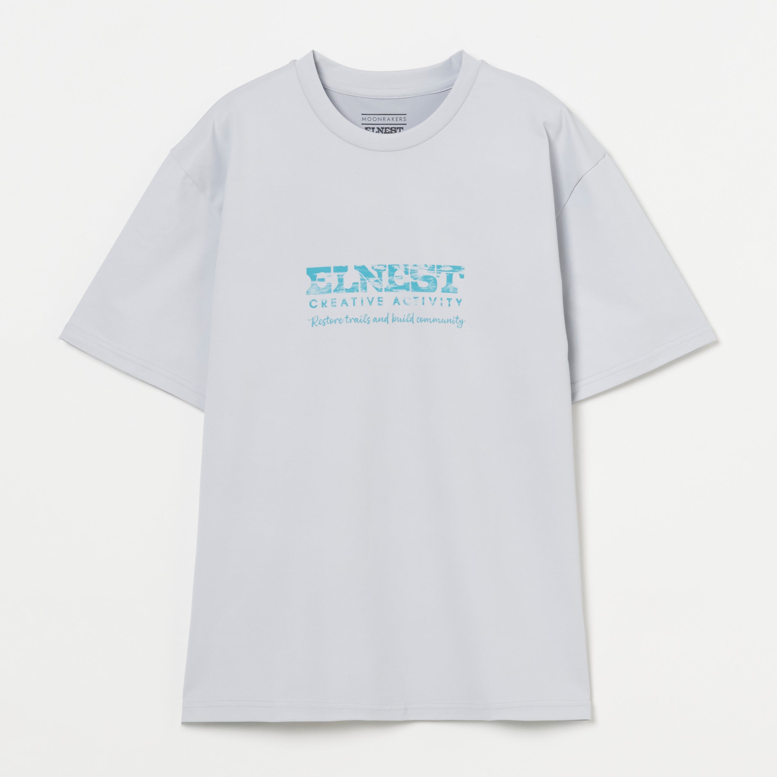 ELNEST × GREENable MOON TEE -for the trails we walk-（Collaboration with ELNEST CREATIVE ACTIVITY）