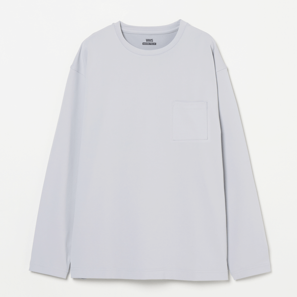MOON-TECH®オーバーサイズポケットロングスリーブT（Collaboration with WWS）