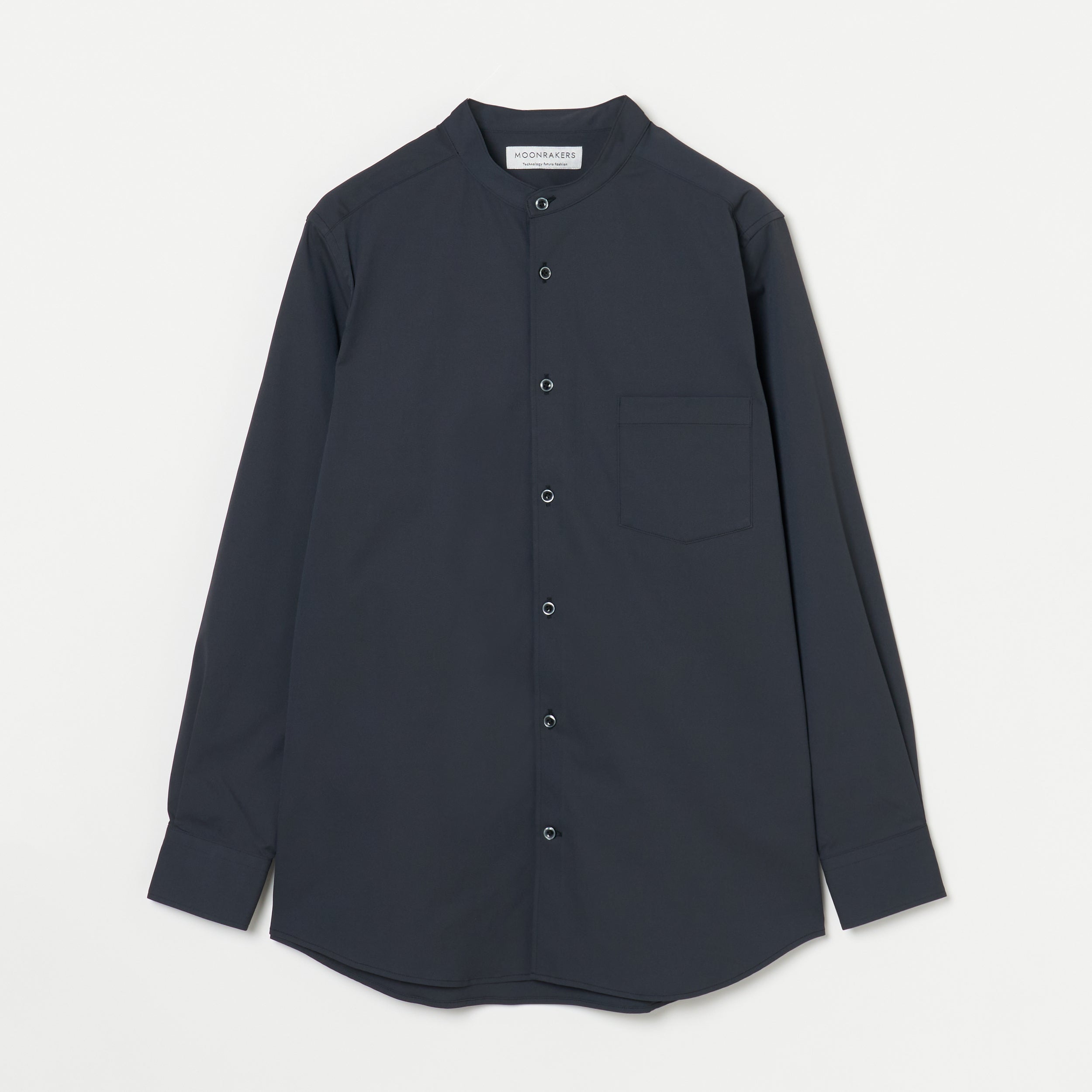MOON-TECH® Band Collar Shirt