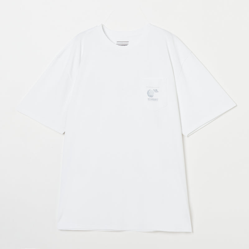 ELNEST MOON PK TEE Collaboration with ELNEST CREATIVE ACTIVITY White L