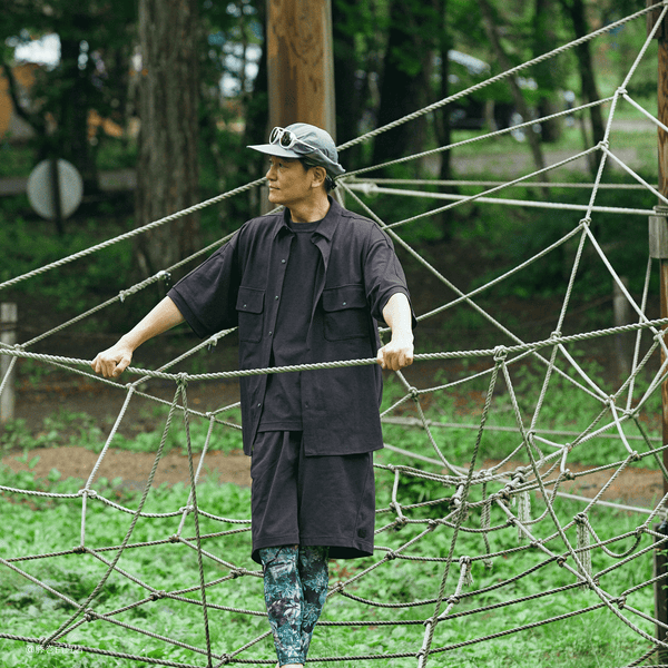 ELNEST MOON PILE S/S SHIRTS （Collaboration with ELNEST CREATIVE ACTIVITY）