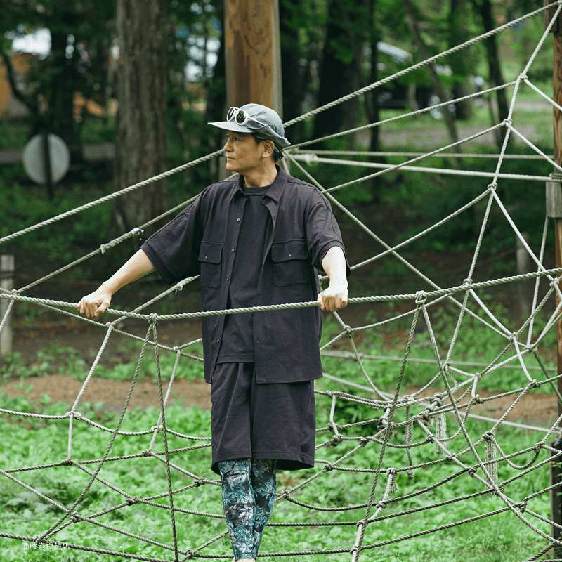 ELNEST MOON PILE S/S SHIRTS （Collaboration with ELNEST CREATIVE ACTIVITY）