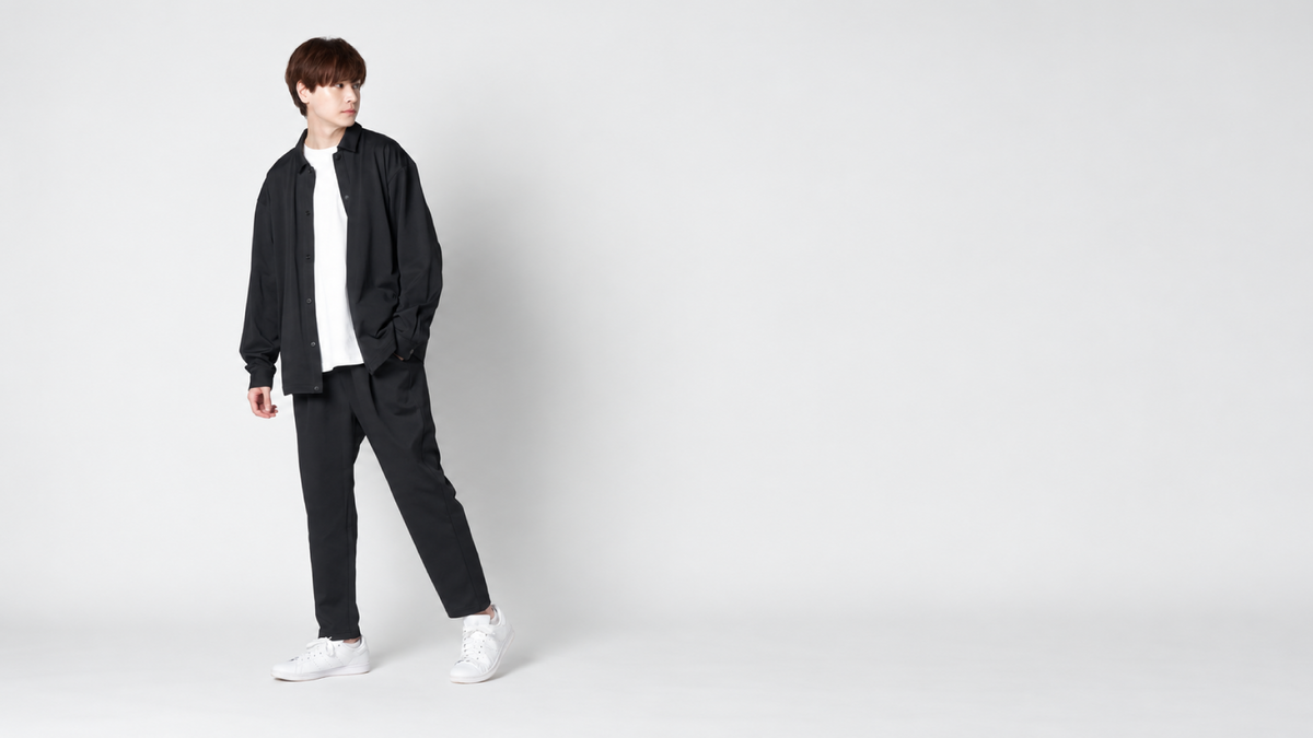WWS × MOONRAKERS
Shirt Blouson/Easy pants